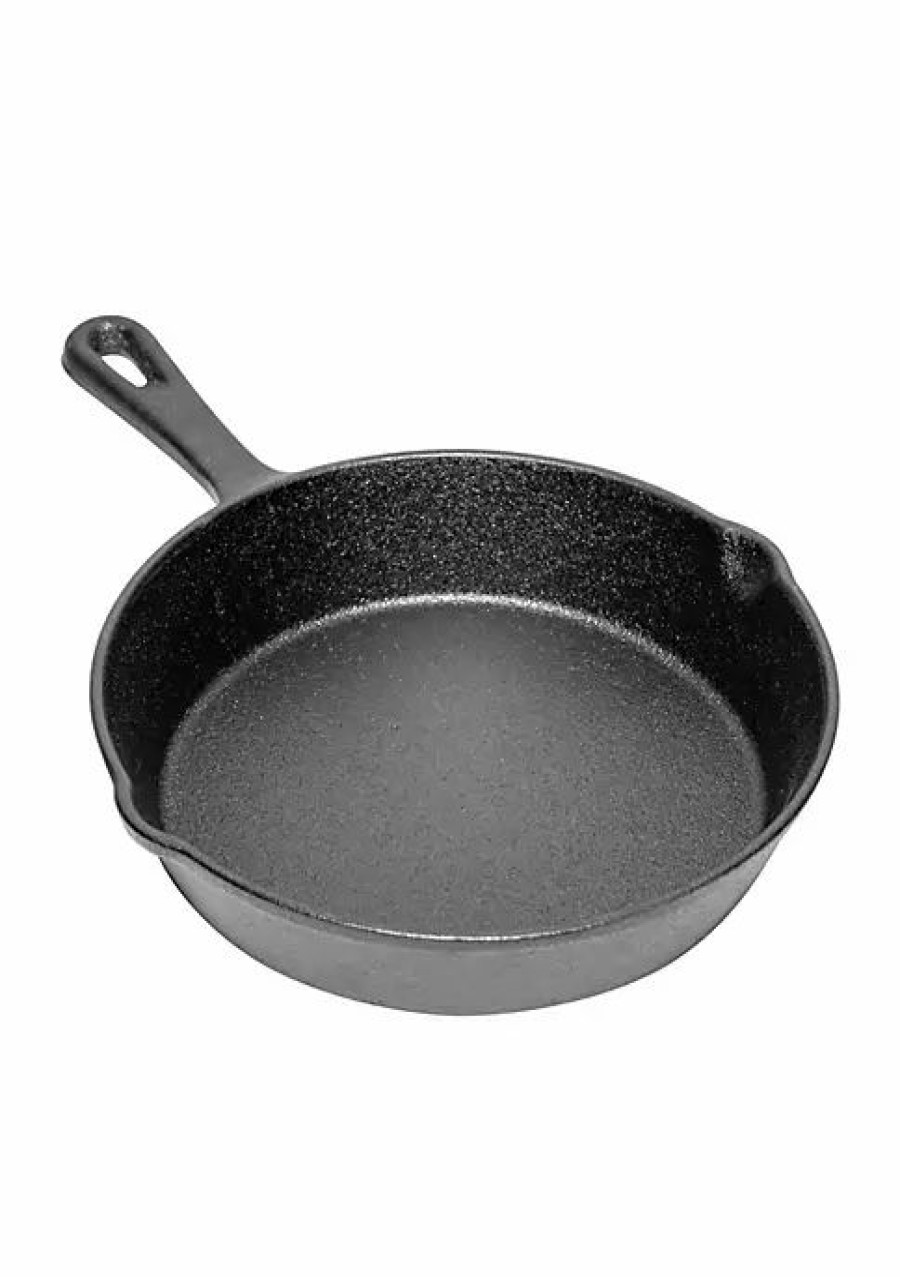 Home * | Wholesale Lexi Home Durable Pre Seasoned Cast Iron 8 Inch Frying Pan Black