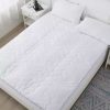 Bed & Bath * | Promo Waverly Cotton Quilted Dual Chamber 1.5 In. Feather Topper White