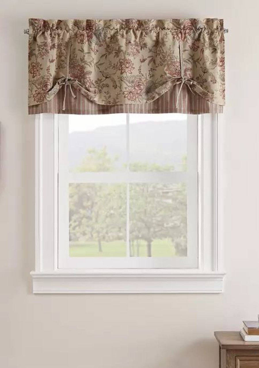 Home * | Brand New Waverly Lucchese Tie Up Valance Giardino