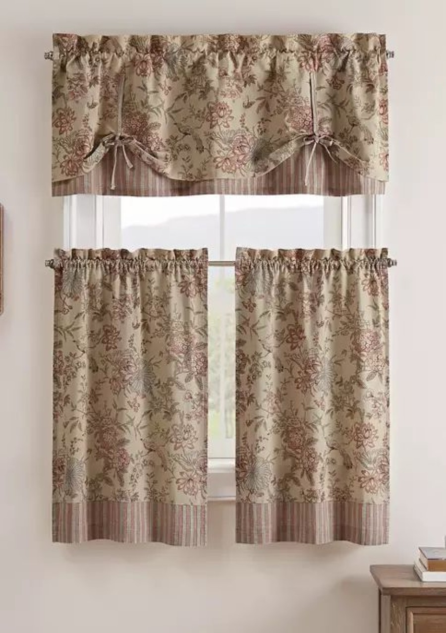 Home * | Brand New Waverly Lucchese Tie Up Valance Giardino