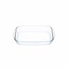 Home * | Best Sale Lexi Home Oven Safe Borosilicate Glass Baking Dish 1.7 Qt. Clear