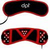 Small Accessories * | Buy Lexi Home Natural Pain Relief Eye Mask Led Therapy Pain Relief Eye Cover Black