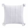 Bed & Bath * | Best Deal Waverly Blushing Blooms Decorative Pillow White