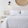 Bed & Bath * | Top 10 Waverly Antimicrobial Cotton Duck Down Blanket White