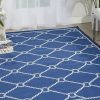 Home * | Budget Waverly 7 Ft 9 In X 10 Ft 10 In Sun And Shade Area Rug Navy