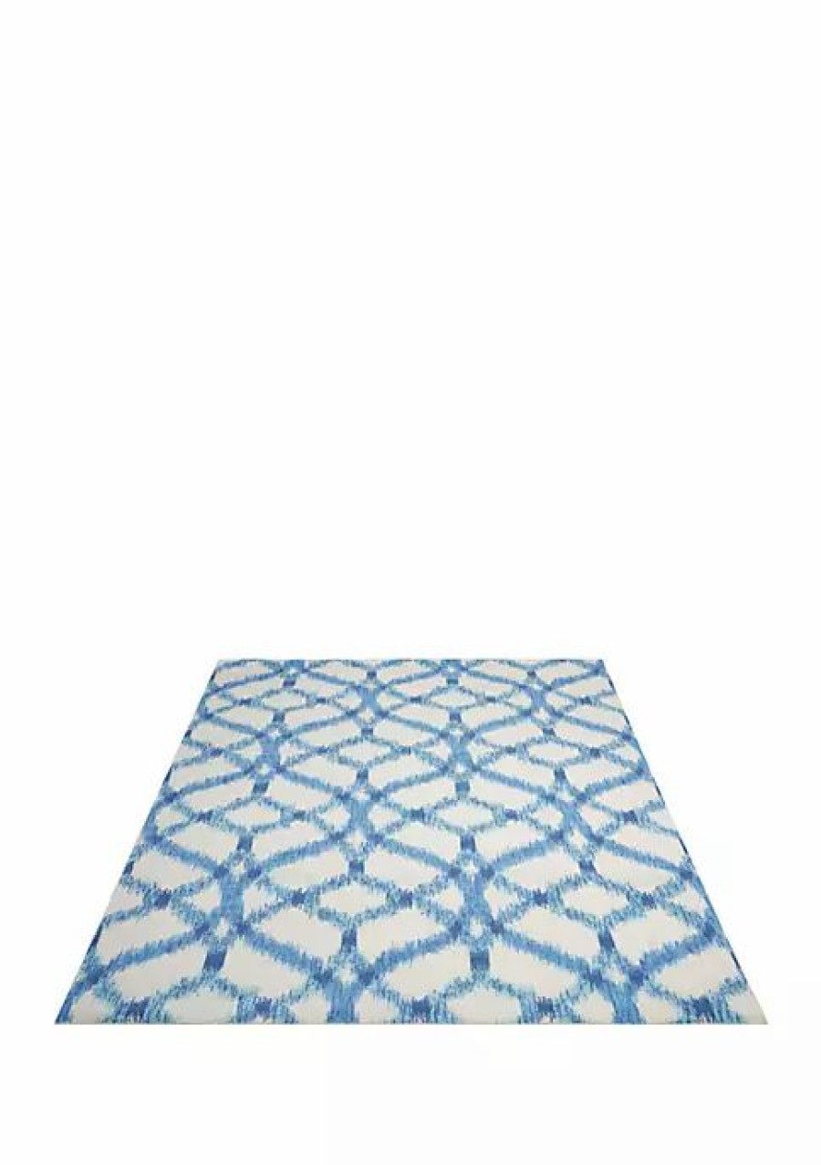 Home * | Promo Waverly Sun & Shade 5.3 Ft X 5.3 Ft Area Rug Aegean