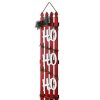 Home * | Coupon National Tree And White "Ho Ho Ho" Holiday Wall Sign Decor 46.75 X 11 Red