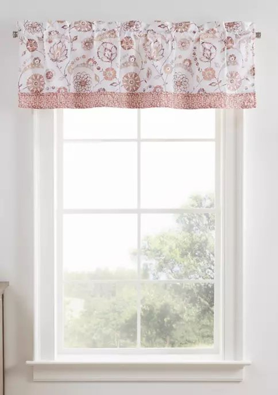 Home * | Best Sale Waverly Floral Valance Multi