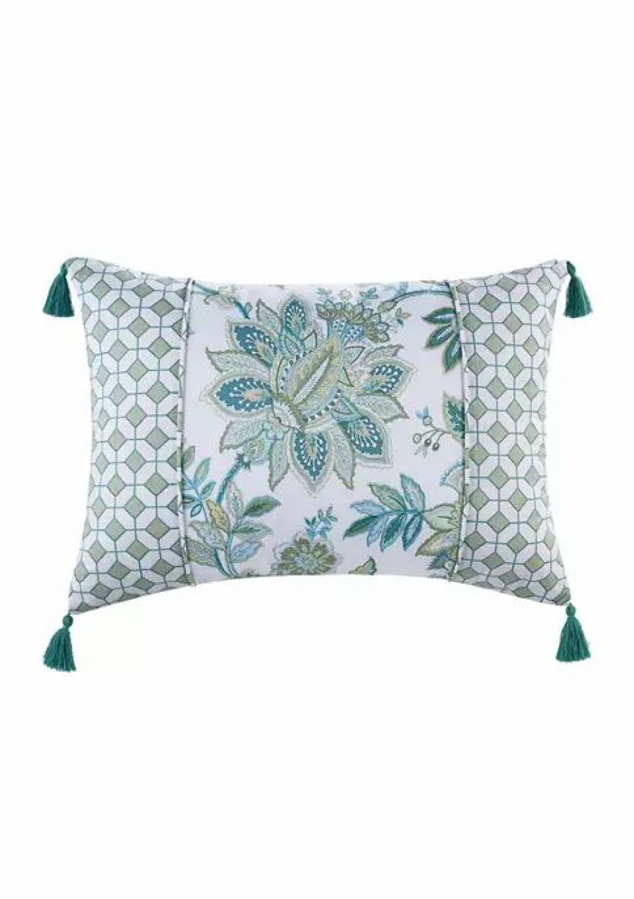 Bed & Bath * | Buy Waverly Sabine Decorative Pillow Mint Julep